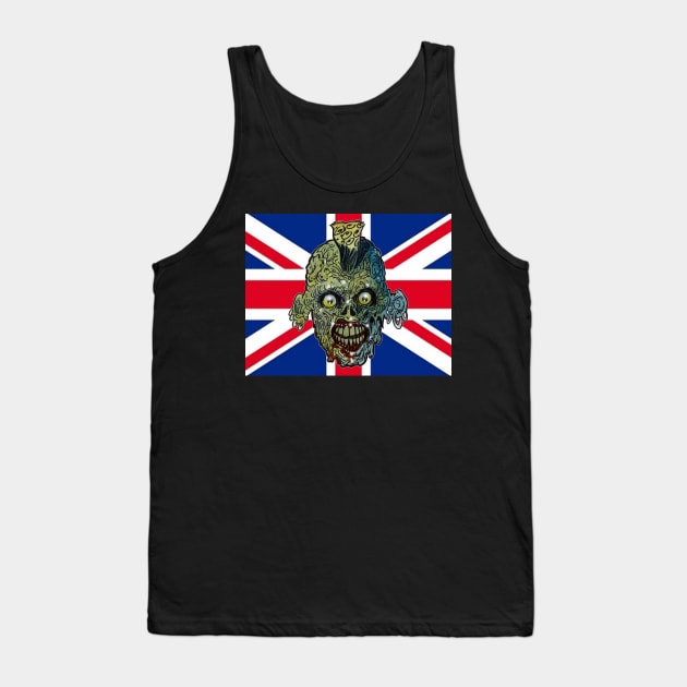 Zombie Punk Britannia Tank Top by rsacchetto